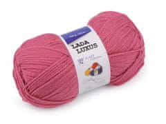 Pletací příze Lada Luxus 100 g - (52034) pink