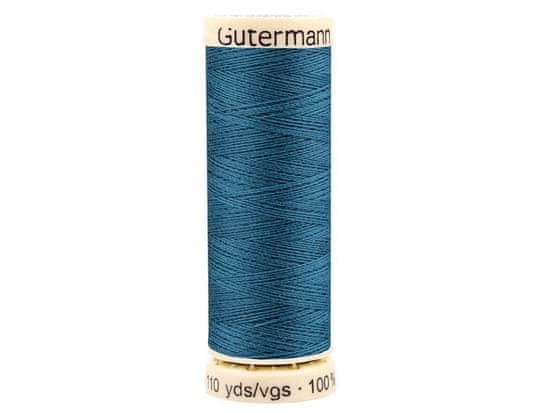 Gutermann Polyesterové nitě návin 100 m Gütermann univerzální - modrá marocká