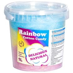 shumee Barevná duhová cukrová vata Rainbow Cotton Candy 1L