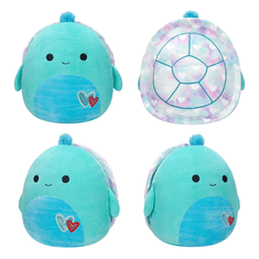 SQUISHMALLOWS Tyrkysový maskot kaskádové želvy 19 cm