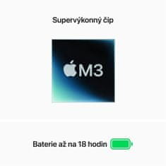 Apple MacBook Air 13 M3 16 GB / 512 GB, 10-core GPU (MXCU3SL/A) SK Starlight