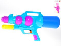 Vodní pistole 42 cm s pumpou (růžová, modrá)