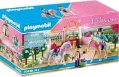 Playmobil Výuka jízdy na koni ve stáji