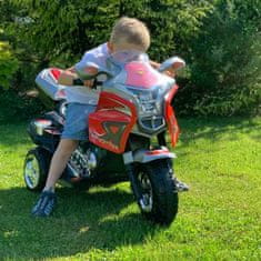 Baby Mix Dětská elektrická motorka RACER červeno-černá