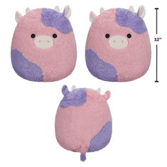 SQUISHMALLOWS Fuzzamallow Cow Patty 30 cm Maskot