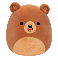 SQUISHMALLOWS Maskot medvěd hnědý, Gerhard 30 cm