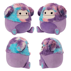 SQUISHMALLOWS Fialový Yetti, Eden - objímatelný plyšák 40 cm