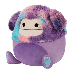 SQUISHMALLOWS Fialový Yetti, Eden - objímatelný plyšák 40 cm