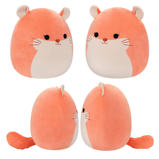 SQUISHMALLOWS Činčila broskvová, Erica - Plyš 40 cm