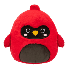 SQUISHMALLOWS Fuzzamallow Maskot Cardinal Bird Cazlan 30 cm