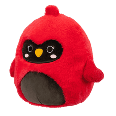 SQUISHMALLOWS Fuzzamallow Maskot Cardinal Bird Cazlan 30 cm