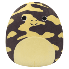 SQUISHMALLOWS Maskot Salamandr lesní, černožlutý 19 cm