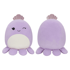 SQUISHMALLOWS Maskot Violet fialová korunovaná chobotnice 19 cm