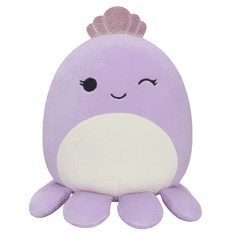 SQUISHMALLOWS Maskot Violet fialová korunovaná chobotnice 19 cm