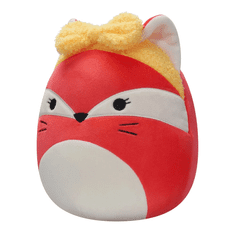 SQUISHMALLOWS Růžový maskot Fifi Fox se žlutým páskem 19 cm