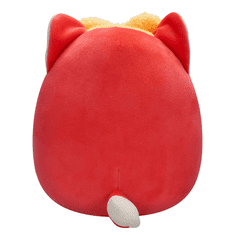 SQUISHMALLOWS Růžový maskot Fifi Fox se žlutým páskem 19 cm