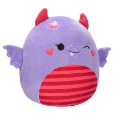 SQUISHMALLOWS Netopýr Atwater Lavender 19 cm Maskot