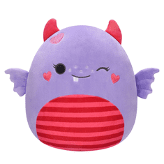 SQUISHMALLOWS Netopýr Atwater Lavender 19 cm Maskot