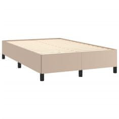 shumee Box spring postel s matrací cappuccino 120x190 cm umělá kůže