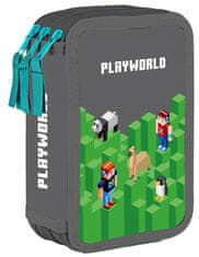 Oxybag Penál 3 p. prázdný, Playworld