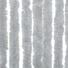 Petromila Závěs proti hmyzu šedý 100 x 200 cm žinylka