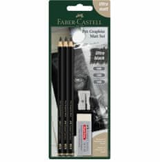 Faber-Castell Grafitové tužky Pitt Matt 10B, 12B, 14B, BL