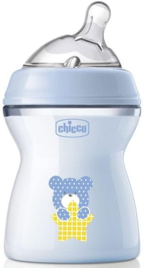 Chicco Láhev kojenecká Natural Feeling 250 ml 2m+