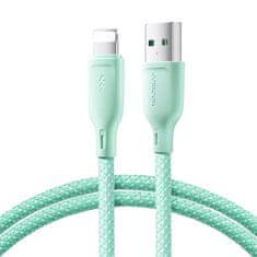 shumee Kabel pro iPhone Multi-Color Series USB-A - Lightning 3A 1m zelený