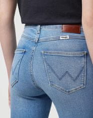 Wrangler Dámské rifle WRANGLER HIGH SKINNY BLUE LOVE 112342896 Velikost: 28/34