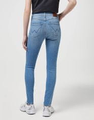 Wrangler Dámské rifle WRANGLER HIGH SKINNY BLUE LOVE 112342896 Velikost: 28/34