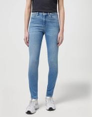 Wrangler Dámské rifle WRANGLER HIGH SKINNY BLUE LOVE 112342896 Velikost: 28/34