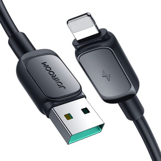 shumee Kabel pro iPhone Lightning - USB 2.4A 1.2m černý