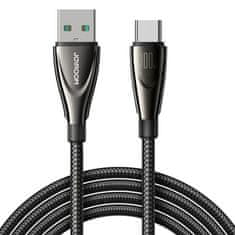 shumee Pioneer Series USB-A - USB-C opletený kabel 100W 1,2m černý