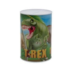 Stor Plechová pokladnička DINOSAUR T-REX Mega, 44855