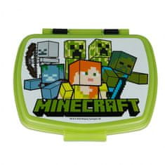 Stor Plastový box na svačinu MINECRAFT, 40474