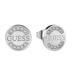 Guess Stylové náušnice pecky UBE28028