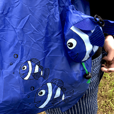 GFT Skládací nákupní taška - ryba
