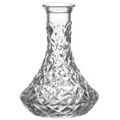 Caesar Crystal Vodní dýmka Rock, barva čirý křišťál, objem 240 ml