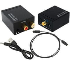 GFT Převodník SPDIF 2xRCA+JACK USB