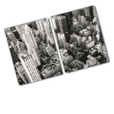 Wallmuralia Kuchyňská deska skleněná New York z ptačího pohledu 2x40x52 cm