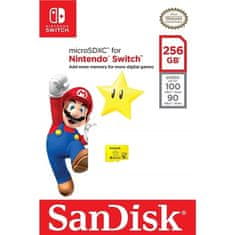 SanDisk Paměťová karta microSDXC UHS-I 256GB SDSQXAO-256G-GNCZN