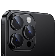 Hofi Camring ochranné sklo na kameru na iPhone 15 Pro / 15 Pro Max, tmavěmodré