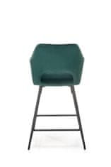 Halmar Barová židle STOOL H107 zelená
