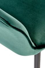 Halmar Barová židle STOOL H107 zelená