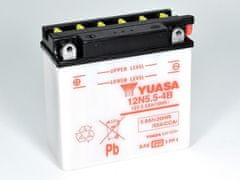Yuasa Konvenční baterie YUASA bez kyselinové sady - 12N5.5-4B 12N5.5-4B
