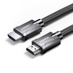 shumee Kabel HDMI 2.1 8K 60Hz 48Gb/s 3m flexibilní, opletený, šedý