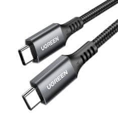 shumee USB-C kabel 100W 5A PD 480Mbps 3m šedý