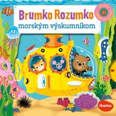 Grooters BRUMKO ROZUMKO MORSKÝM VÝSKUMNÍKOM – Obrázky s pohyblivými prvkami