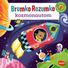 Grooters BRUMKO ROZUMKO KOZMONAUTOM – Obrázky s pohyblivými prvkami