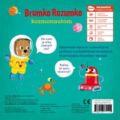 Grooters BRUMKO ROZUMKO KOZMONAUTOM – Obrázky s pohyblivými prvkami